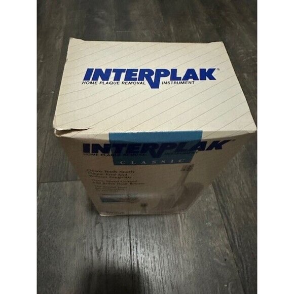Vintage Interplak Home Plaque Removal Instrument 1992 New Sealed NOS PB-12 Rare - Picture 4 of 12